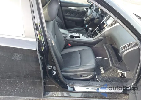 2015 Infiniti Q50 Premium from USA, damaged, VIN JN1BV7AP4FM354963